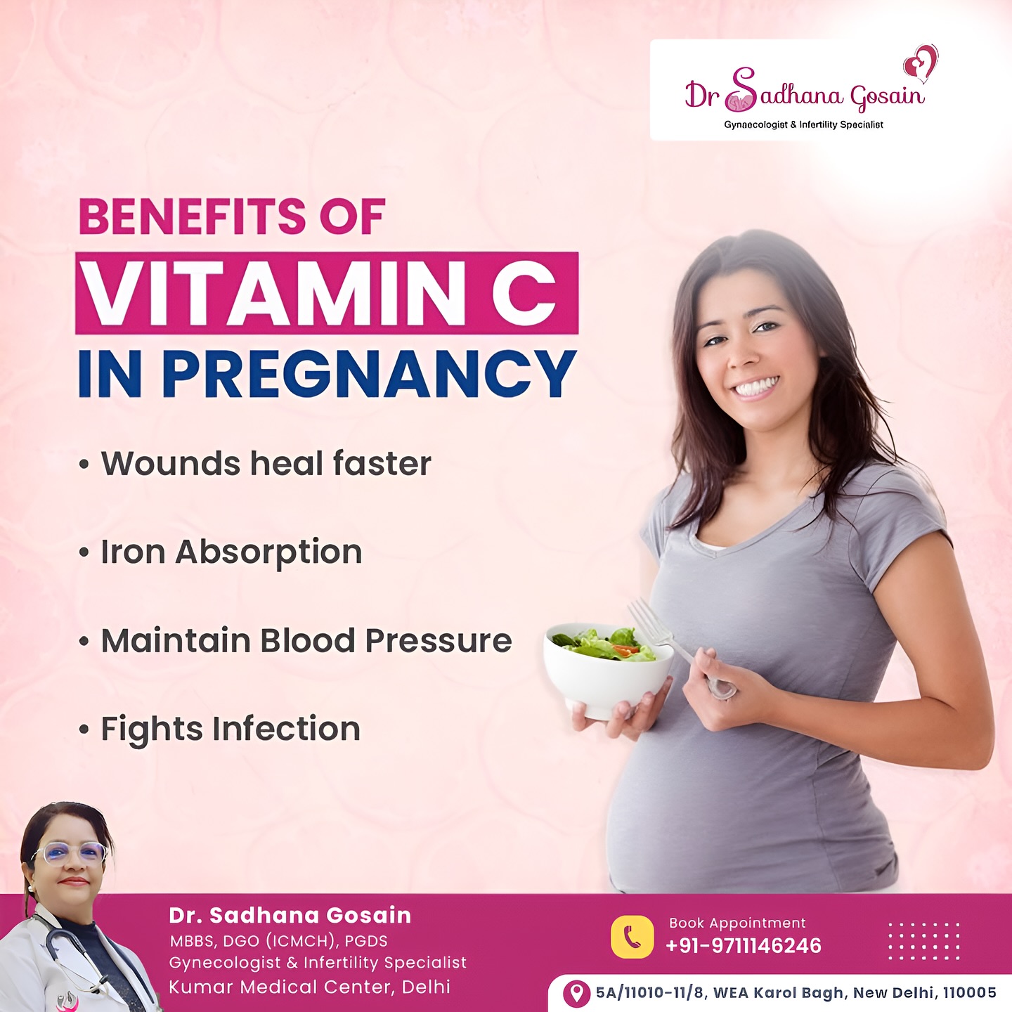 Benefits of Vitamin C in Pregnancy